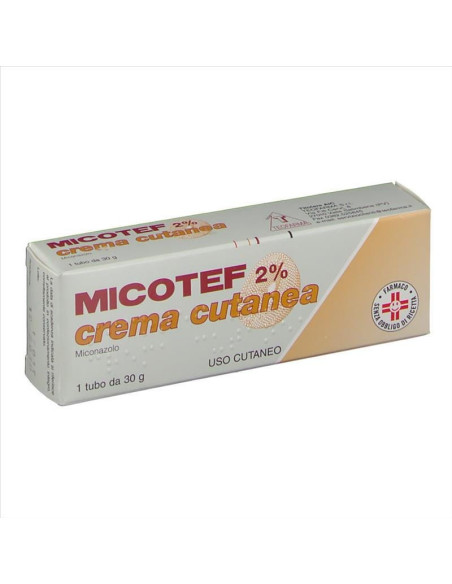Micotef crema cut 30g 2%