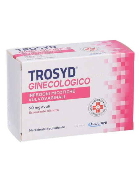 Trosyd ginecol 15 ov vag 50mg