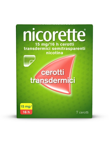 Nicorette*7cer transd 15mg 16h