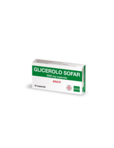 Glicerolo*ad 18supp 2250mg - SOFAR | Clubfarma