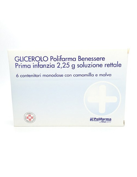Glicerolo poli 6cont 2,25g