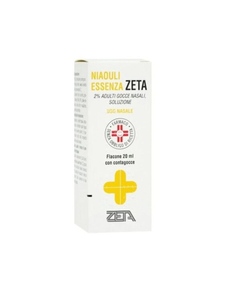Niaouli essenza ze*2%gocce 20g