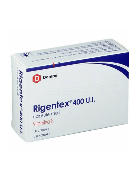 Rigentex 30 capsule molli 400ui