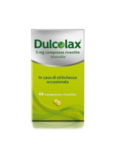 Dulcolax 40 compresse riv 5mg