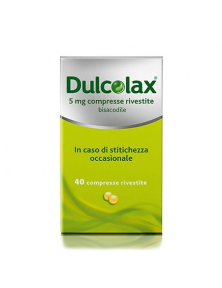 Dulcolax 40 compresse riv 5mg
