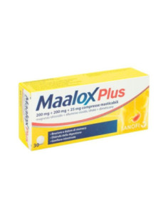 Maalox plus 30 compresse mast
