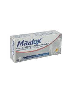 Maalox 40 compresse mast 400mg+400mg