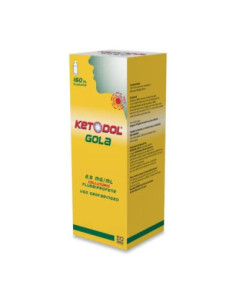 Ketodol gola*collut fl 160ml - LISOMUCIL | Clubfarma