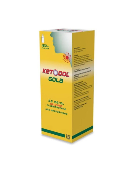 Ketodol gola*collut fl 160ml