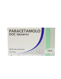 Paracetamolo doc*20 compresse 500mg