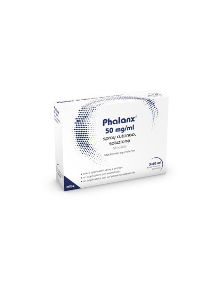 Phalanx spray 3 flaconcini 60ml 50mg/ml