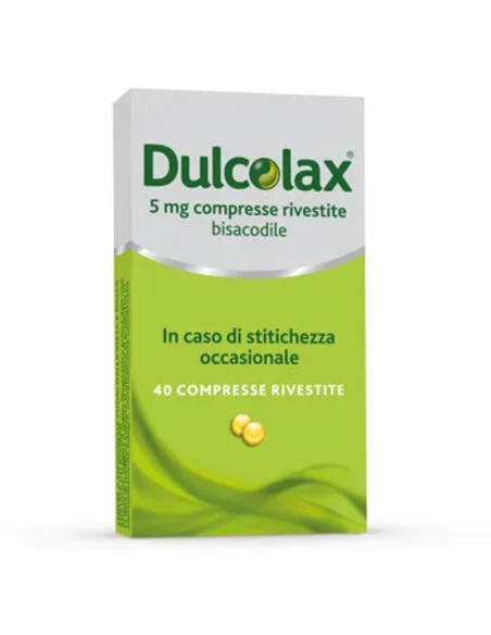 Dulcolax 40 compresse riv 5mg