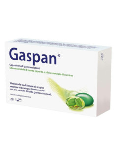 Gaspan*28 capsule molli gastrores