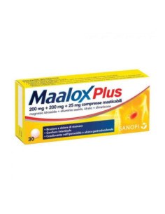 Maalox plus 30 compresse mast