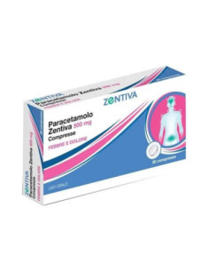 Paracetamolo zen 20 compresse 500mg - ZENTIVA | Clubfarma