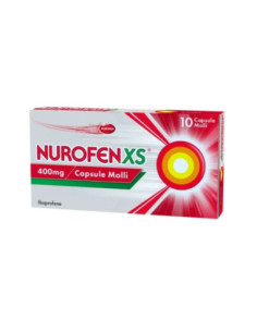 Nurofenxs 10 capsule molli 400mg | Clubfarma