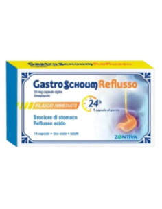 Gastroschoum reflusso 14 capsule | Clubfarma