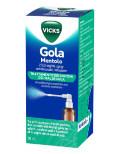 Vicks gola spr 30ml 2mg 0 5mg me | Clubfarma