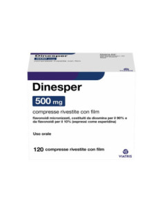 Dinesper 120 compresse riv 500mg | Clubfarma