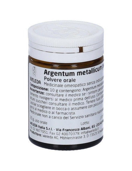Argentum met d6 tr 20g weleda