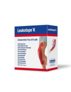 Cer leukotape k 2,5x500cm ro | Clubfarma
