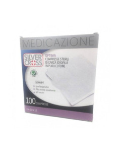 Garza silverc cot 10x10cm 100p