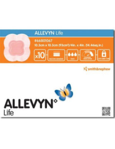 Allevyn life 15,4x15,4 10pz