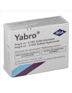 Yabro aerosol 0,18% 5ml 10 flaconcini
