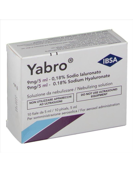 Yabro aerosol 0,18% 5ml 10 flaconcini