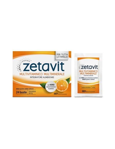 Zetavit multivitaminico 24 bustine