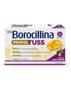 Neoborocillina propolt 16 pastiglie | Clubfarma