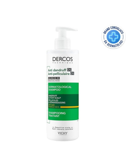 Dercos shampoo antiforfora sec