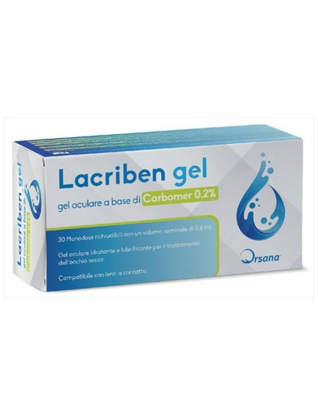 Lacriben gel oculare 30f