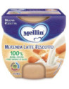 Mellin mer latte bisc 2x100g