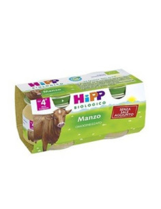 Hipp bio hipp bio omogeneizzato manzo 2vasettix80 g