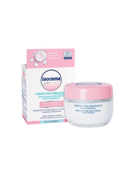 Leocrema viso idratante ipoal
