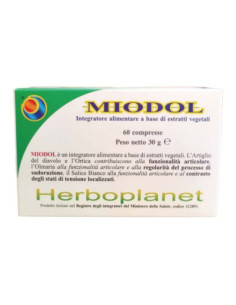 Miodol 60 compresse blister 30g - HERBOPLANET | Clubfarma