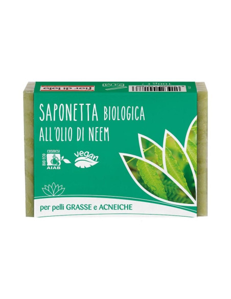 Saponetta olio neem n/f 100gr