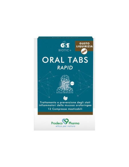 Gse oral tabs rapid liqui12 compresse