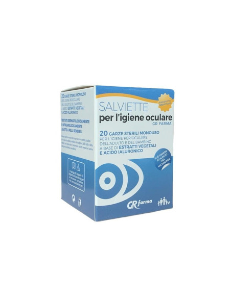 Salviette igiene oculare 20pz