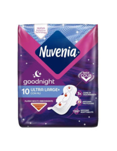 Nuvenia ultra notte ali 10pz | Clubfarma