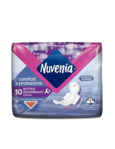 Nuvenia sottile notte ali 10pz