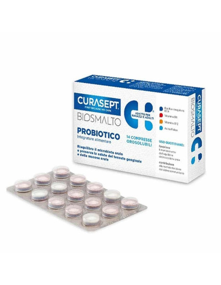 Curasept biosmalto probio14 compresse