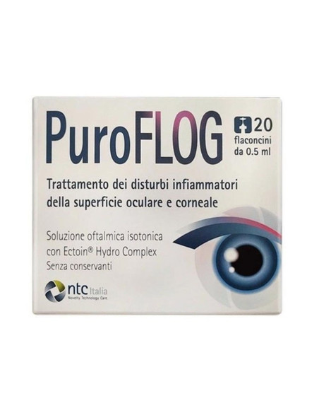 Puroflog soluzione oft 20 flaconcini