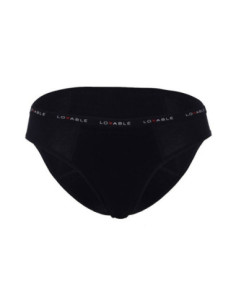 Lovable slip flusso medio nero