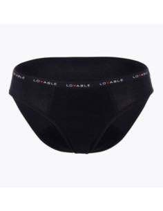 Lovable slip flusso medio nero