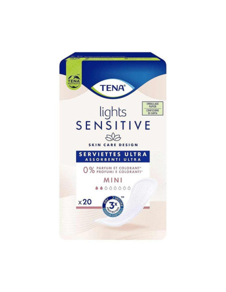Tena lights sens ass mini 20pz