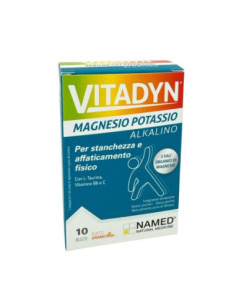 Vitadyn magnesio potass 10 bustine | Clubfarma