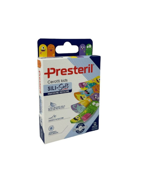 Presteril silisoft kids 12pz