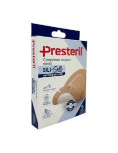 Presteril compresse ocul silisoft 6p | Clubfarma